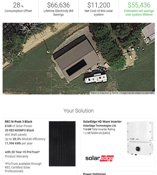 Jackson Solar LLC Proposal Example