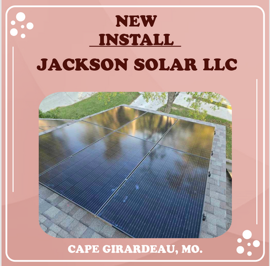 Jackson Solar Install in Cape Girardeau