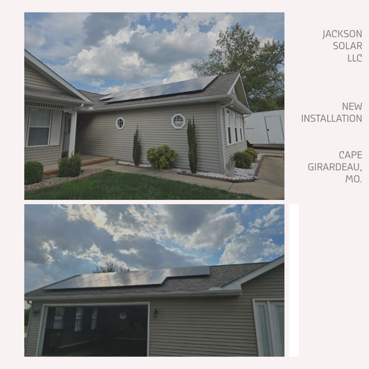 New Jackson Solar Installation in Cape Girardeau MO