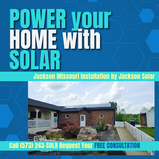 Jackson Solar installations in Jackson Missouri