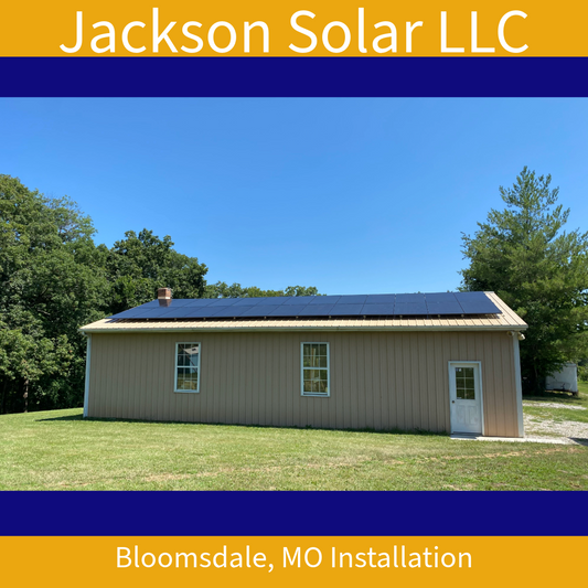 Jackson Solar Bloomsdale MO Installation