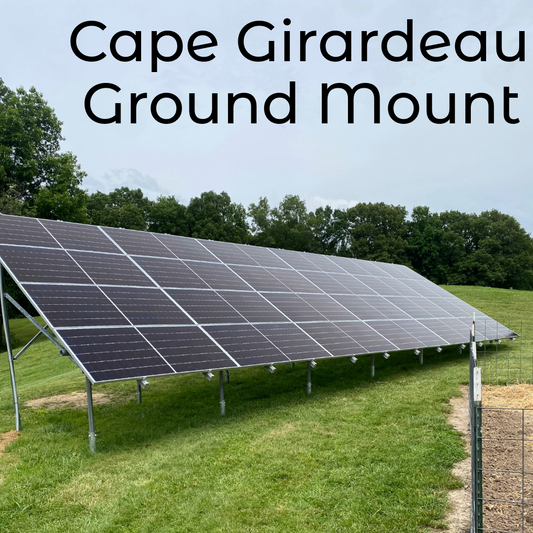 Cape Girardeau Missouri Ground Mount Solar Installation