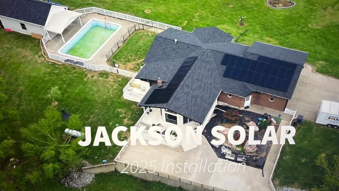 Jackson Solar Installation 2025