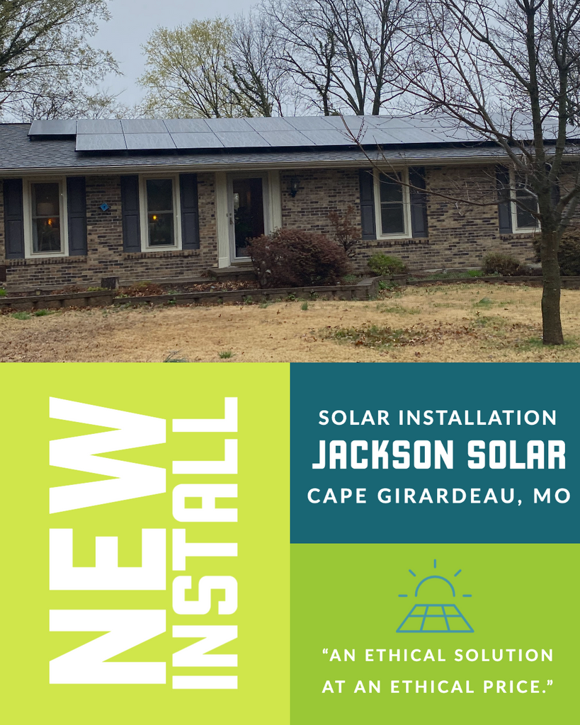 New Cape Girardeau Jackson Solar Installation