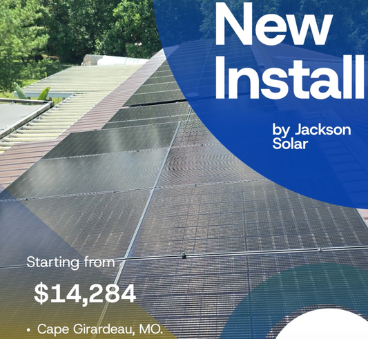 New Jackson Solar Installation in Cape Girardeau