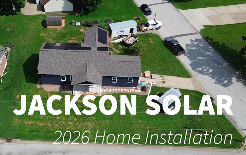 September 2026 Home Installation by Jackson Solar