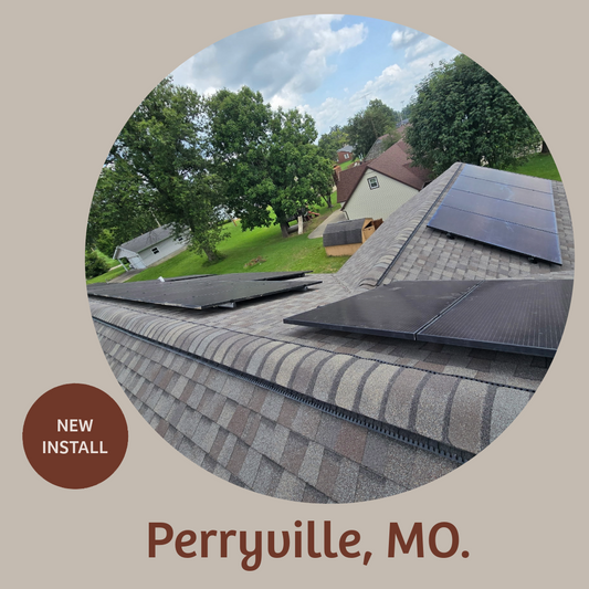 Jackson Solar Installation in Perryville, MO.