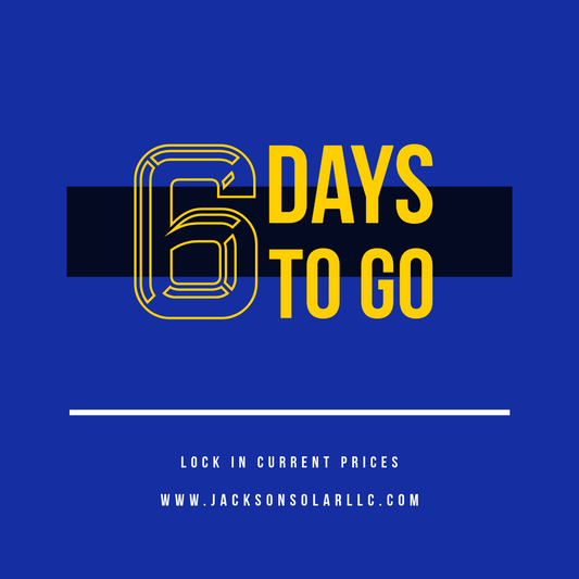 6 Days Until Nationwide Price Increase