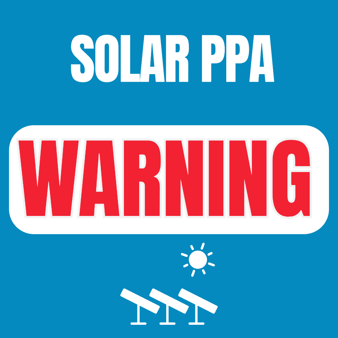 Solar PPA Warning