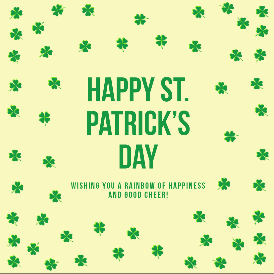 Happy St. Patrick's Day from Jackson Solar!
