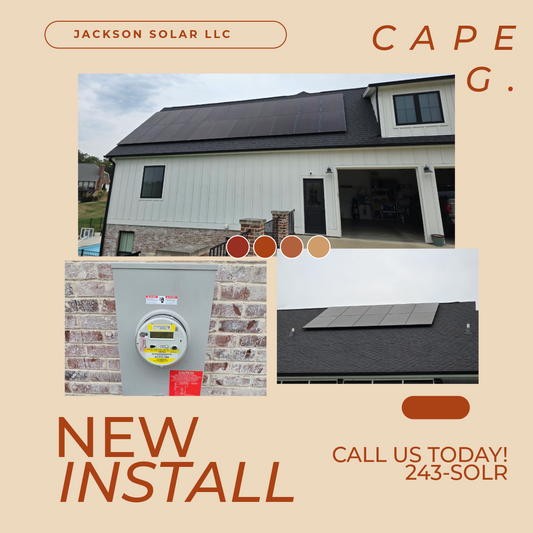Jackson Solar New Sept. Install 2025