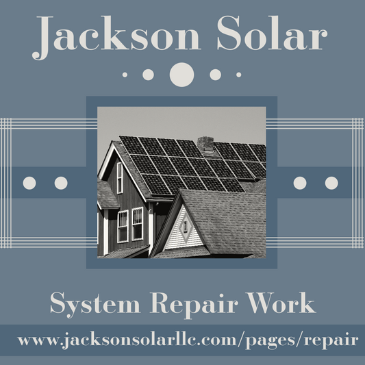 Solar Panel System Repair Work