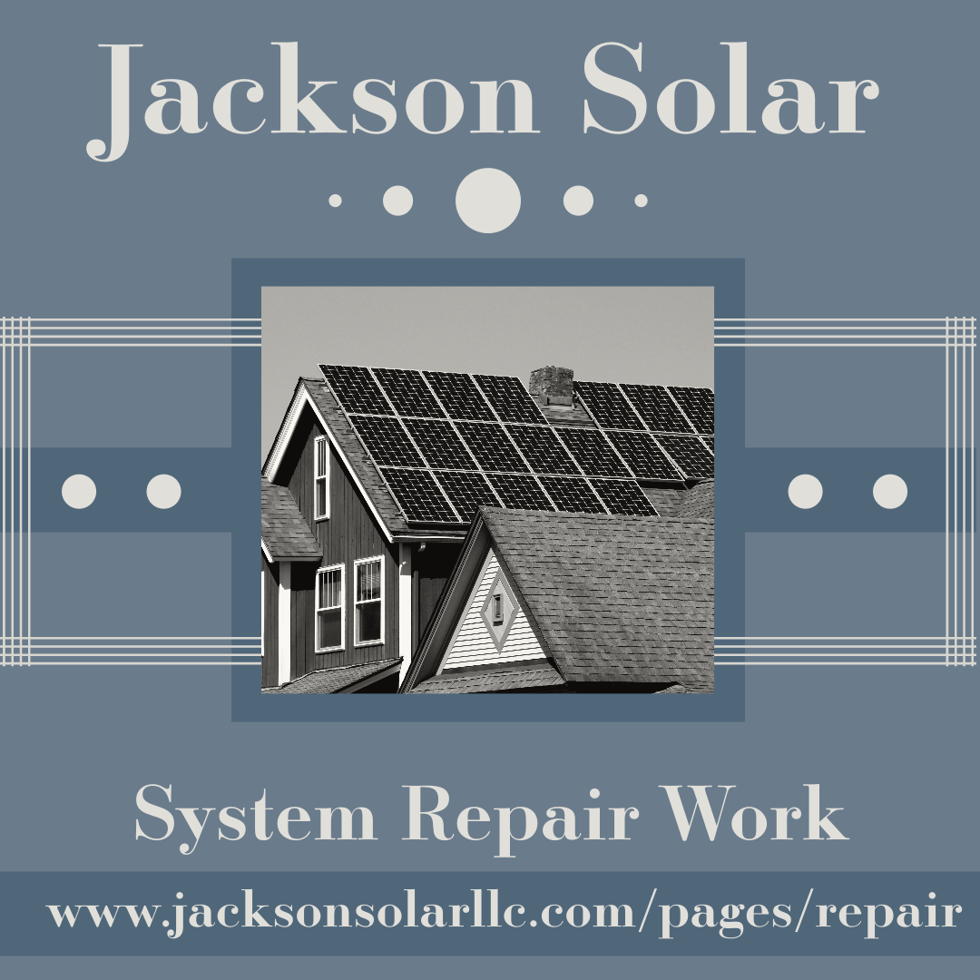 Solar Panel System Repair Work