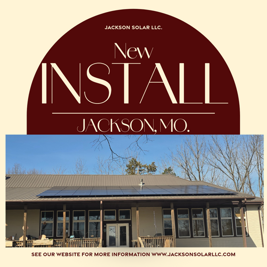 New Jackson Solar Installation