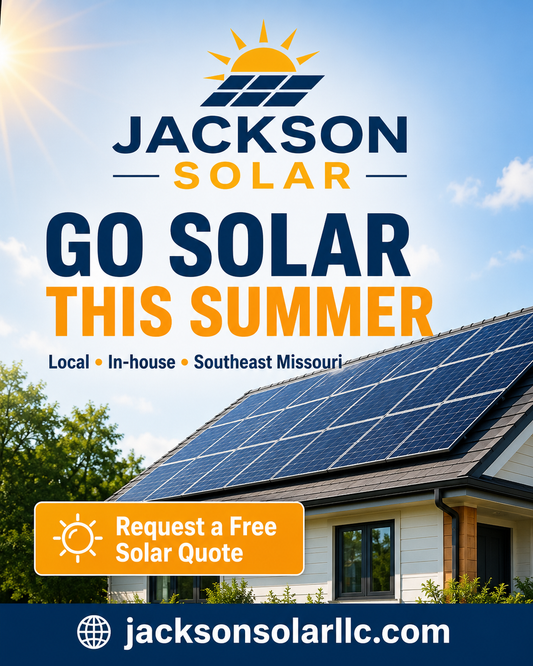 Jackson Solar This Summer!
